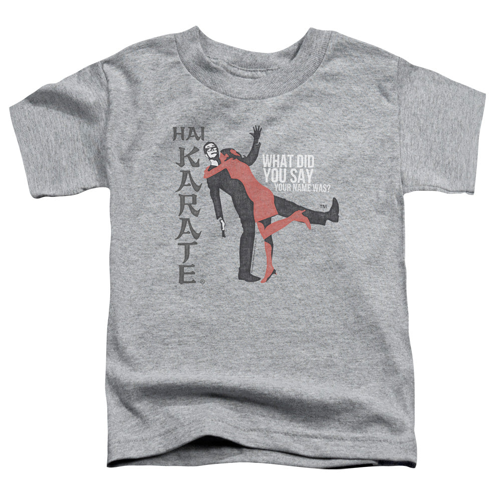 Hai Karate - Name - Short Sleeve Toddler Tee - Athletic Heather T-shirt