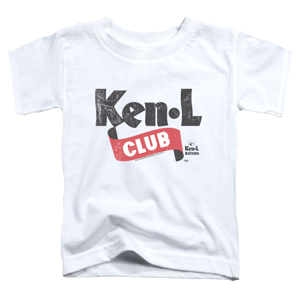 Ken L Ration - Ken L Club - Short Sleeve Toddler Tee - White T-shirt