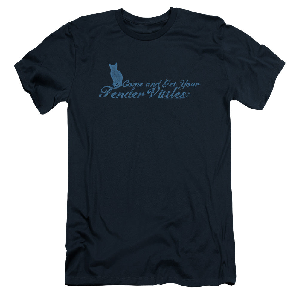 TENDER VITTLES COME AND GET EM - S/S ADULT 30/1 - NAVY T-Shirt