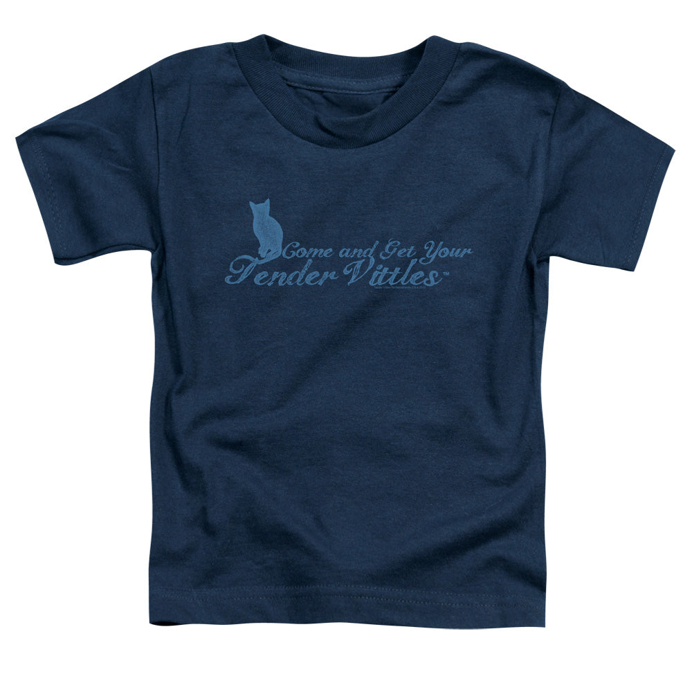 Tender Vittles - Come And Get Em - Short Sleeve Toddler Tee - Navy T-shirt