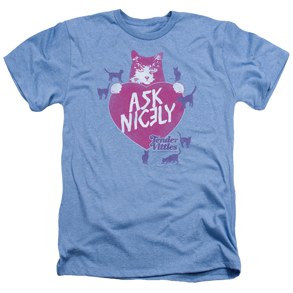 Tender Vittles - Nicely - Adult Heather - Light Blue