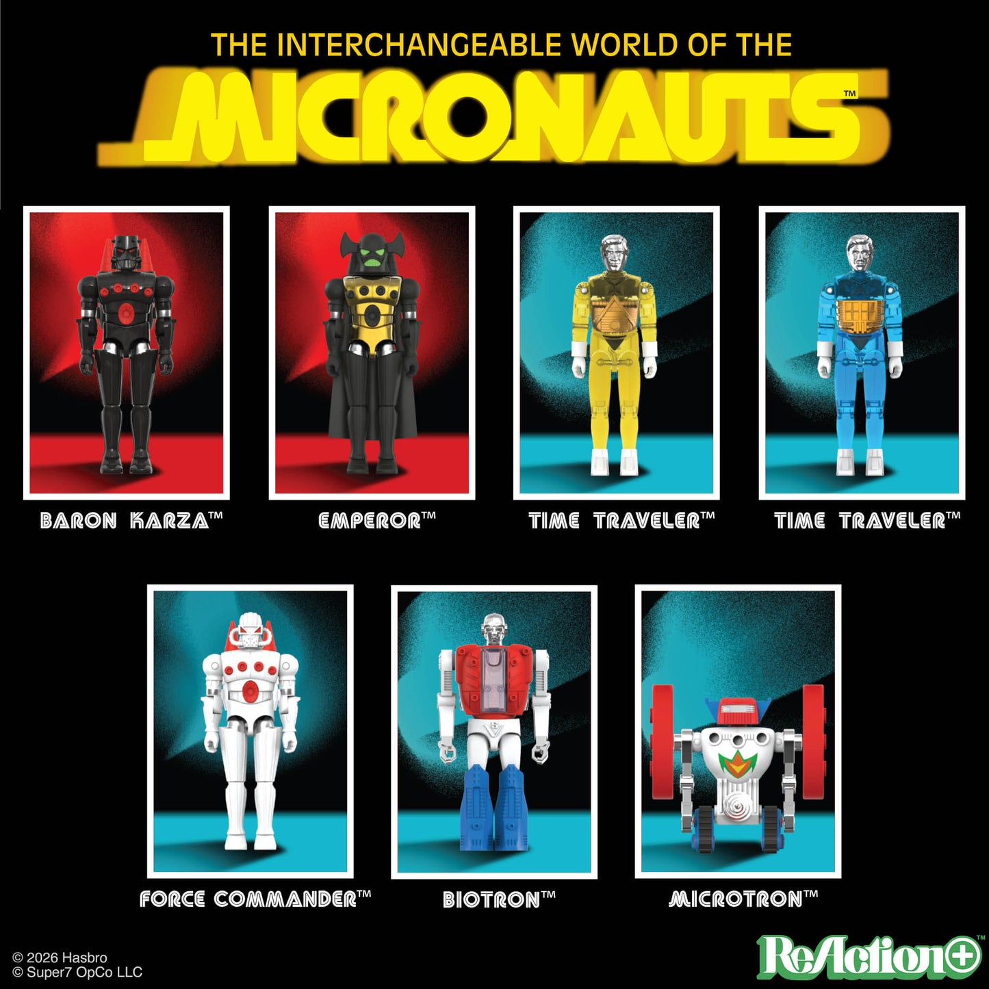 Micronauts ReAction+ Wave 03 - Emperor