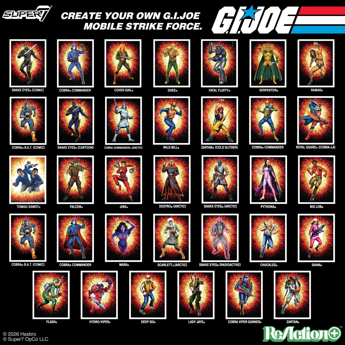 G.I. Joe ReAction+ Wave 09 - Cobra Viper Gunner