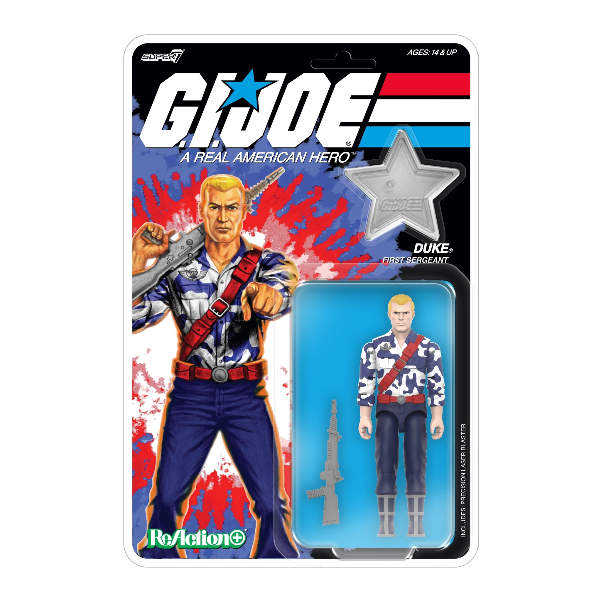 G.I. Joe ReAction+ Wave 08 - Duke (America's 250th Anniversary) – FYE