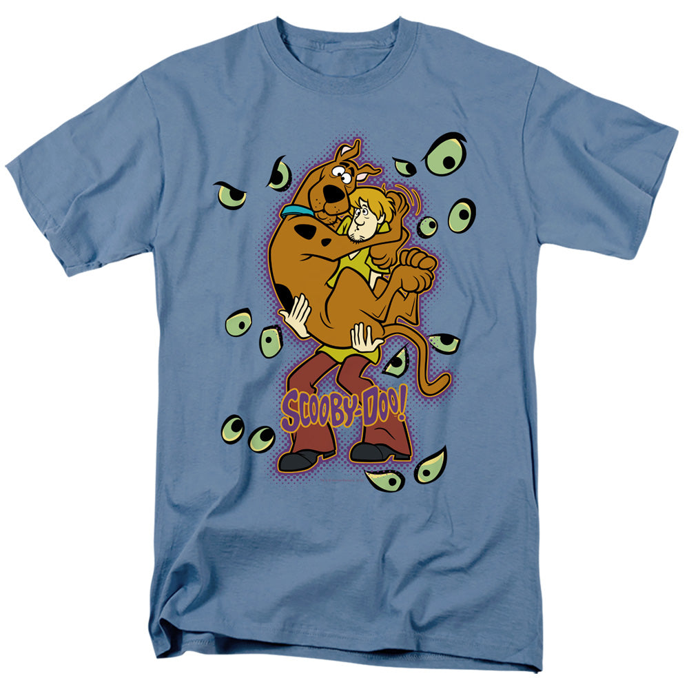 Scooby Doo - Being Watched - Short Sleeve Adult 18/1 - Charcoal T-shirt