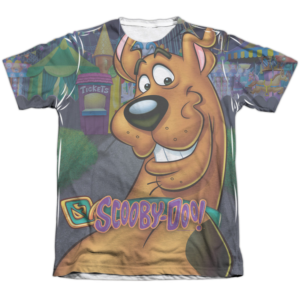 Scooby Doo - Big Dog - Adult Poly/cotton Short Sleeve Tee - White T-shirt