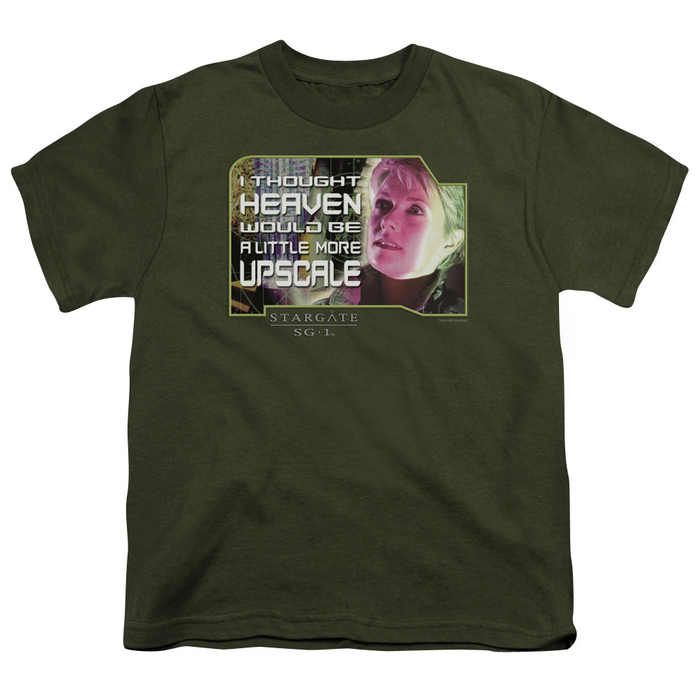 SG1 UPSCALE - S/S YOUTH 18/1 - MILITARY GREEN T-Shirt