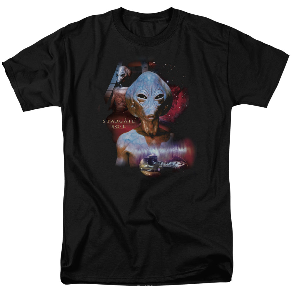 Sg1 - The Asgard - Short Sleeve Adult 18/1 - Black T-shirt