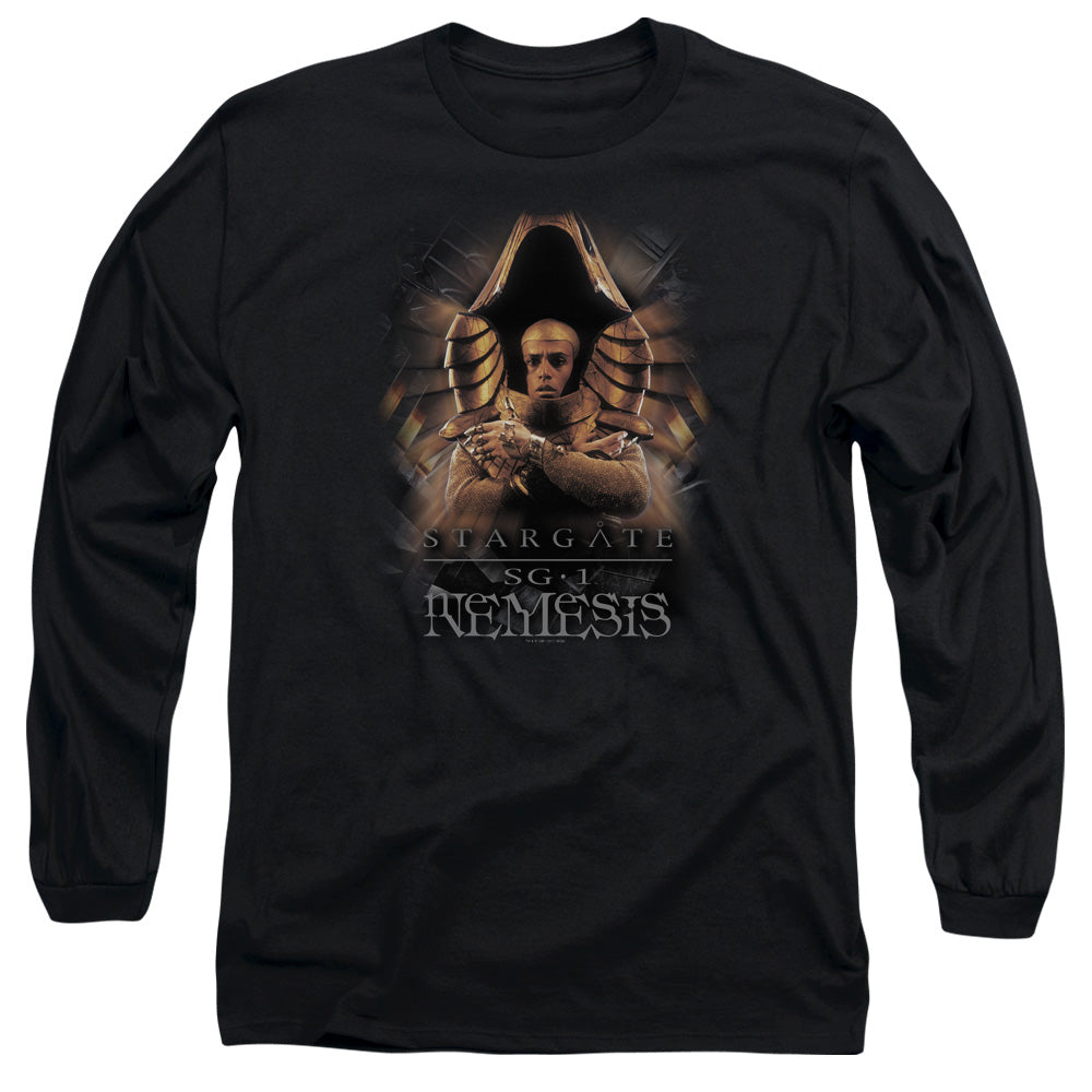 Sg1 - Nemesis - Long Sleeve Adult 18/1 - Black T-shirt