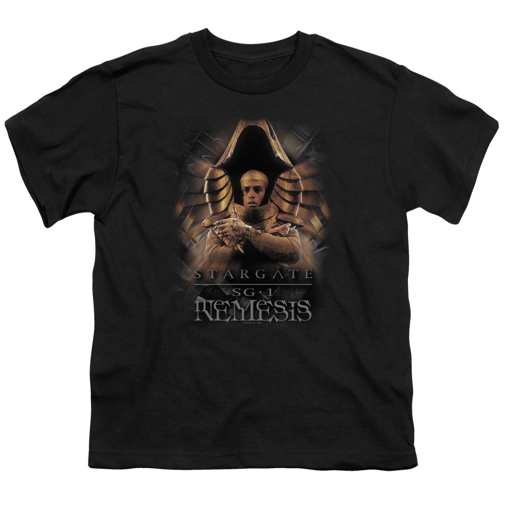 Sg1 - Nemesis - Short Sleeve Youth 18/1 - Black T-shirt