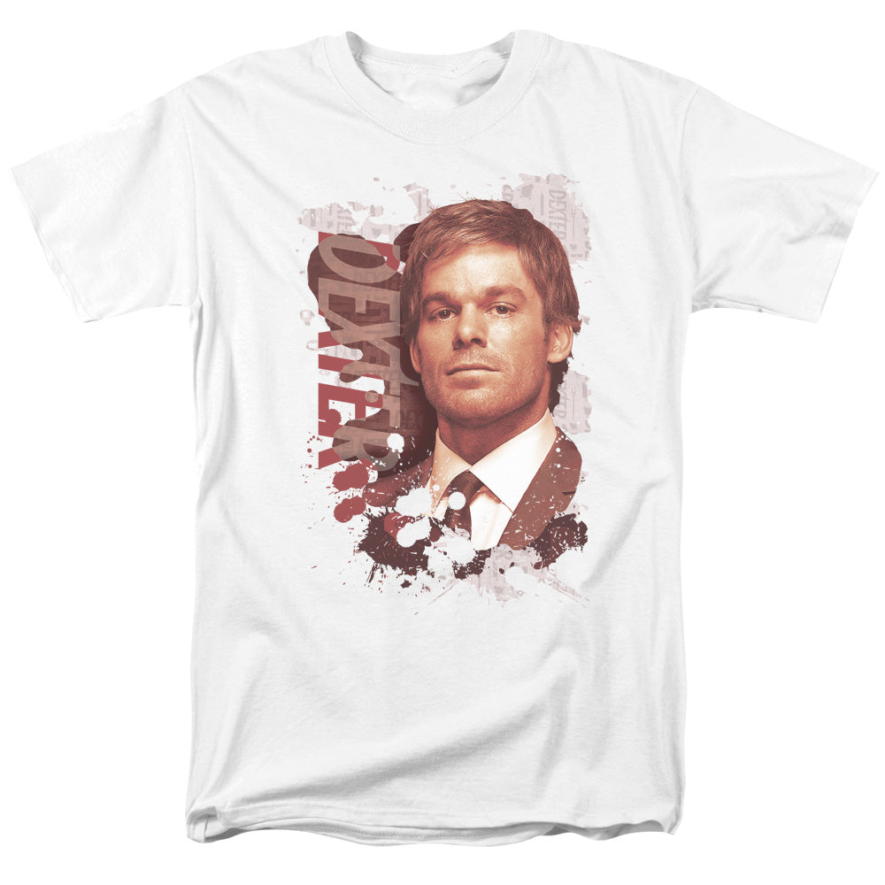 Dexter - Splatter - Short Sleeve Adult 18/1 - White T-shirt