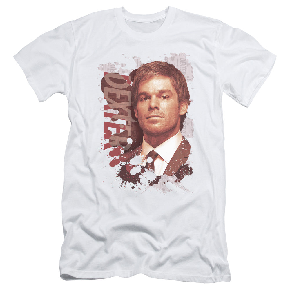 Dexter - Splatter - Short Sleeve Adult 30/1 - White T-shirt