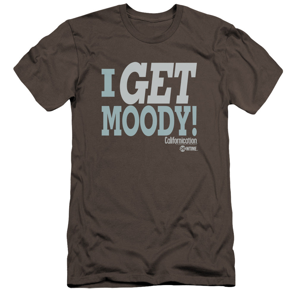 Californication - I Get Moody-premuim Canvas Adult Slim Fit 30/1 - Charcoal