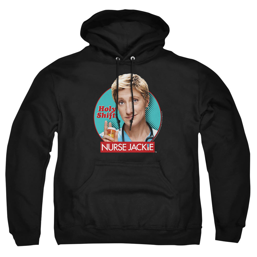 Nurse Jackie - Holy Shift - Adult Pull-over Hoodie - Black