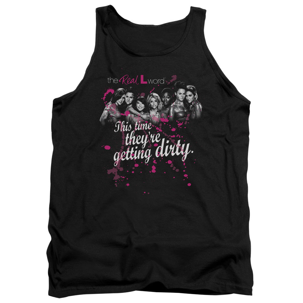 The Real L Word - Dirty - Adult Tank - Black