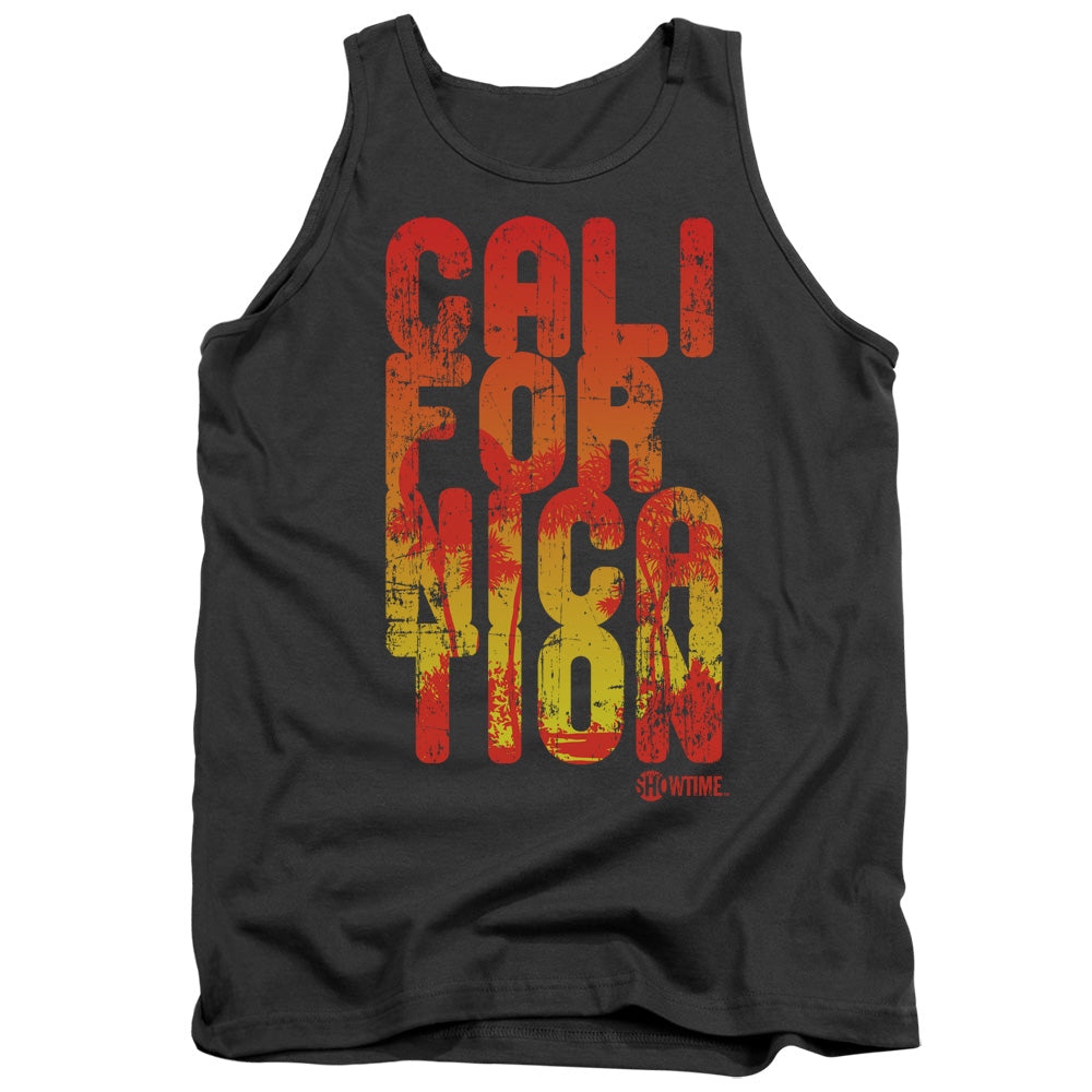 Californication Cali Type - Adult Tank - Charcoal