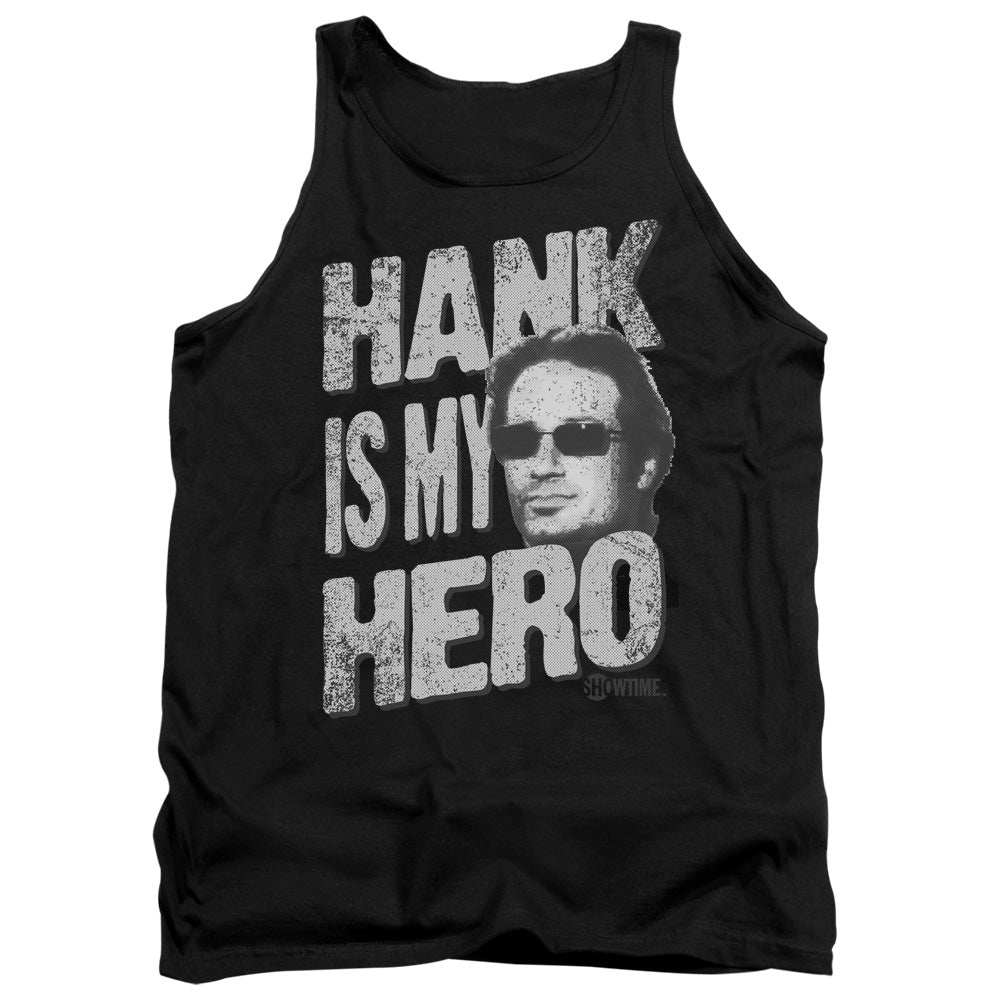 Californication - Hank Is My Hero - Adult Tank - Black