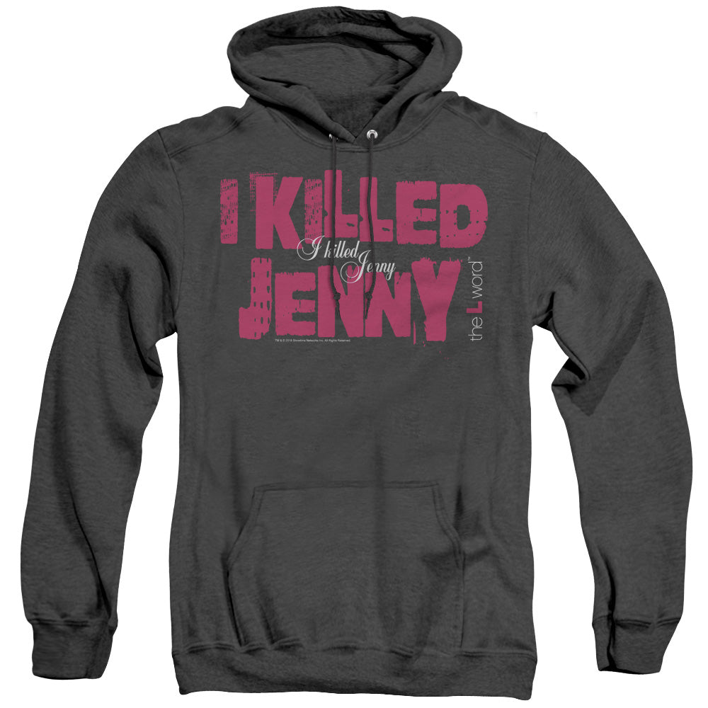The L Word - I Killed Jenny - Adult Heather Hoodie - Black