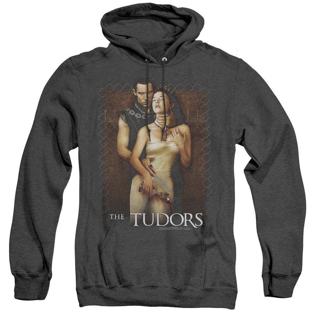 Tudorshort Sleevepilt Wine - Adult Heather Hoodie - Black T-shirt