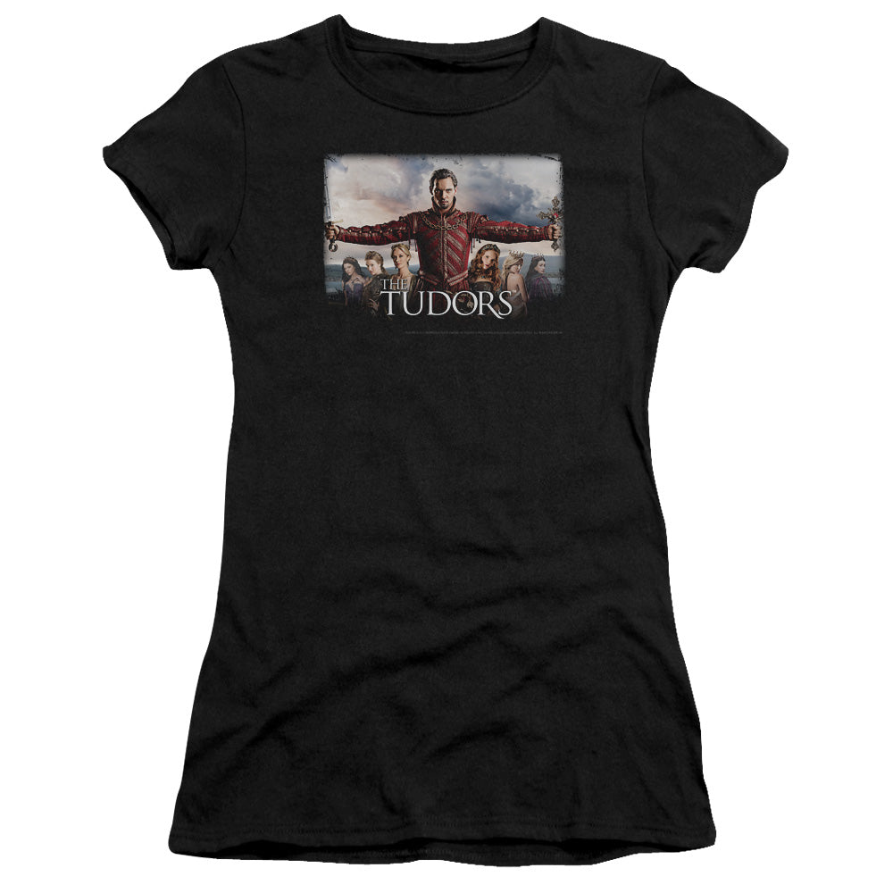 Tudors - The Final Seduction - Short Sleeve Junior Sheer - Black T-shirt