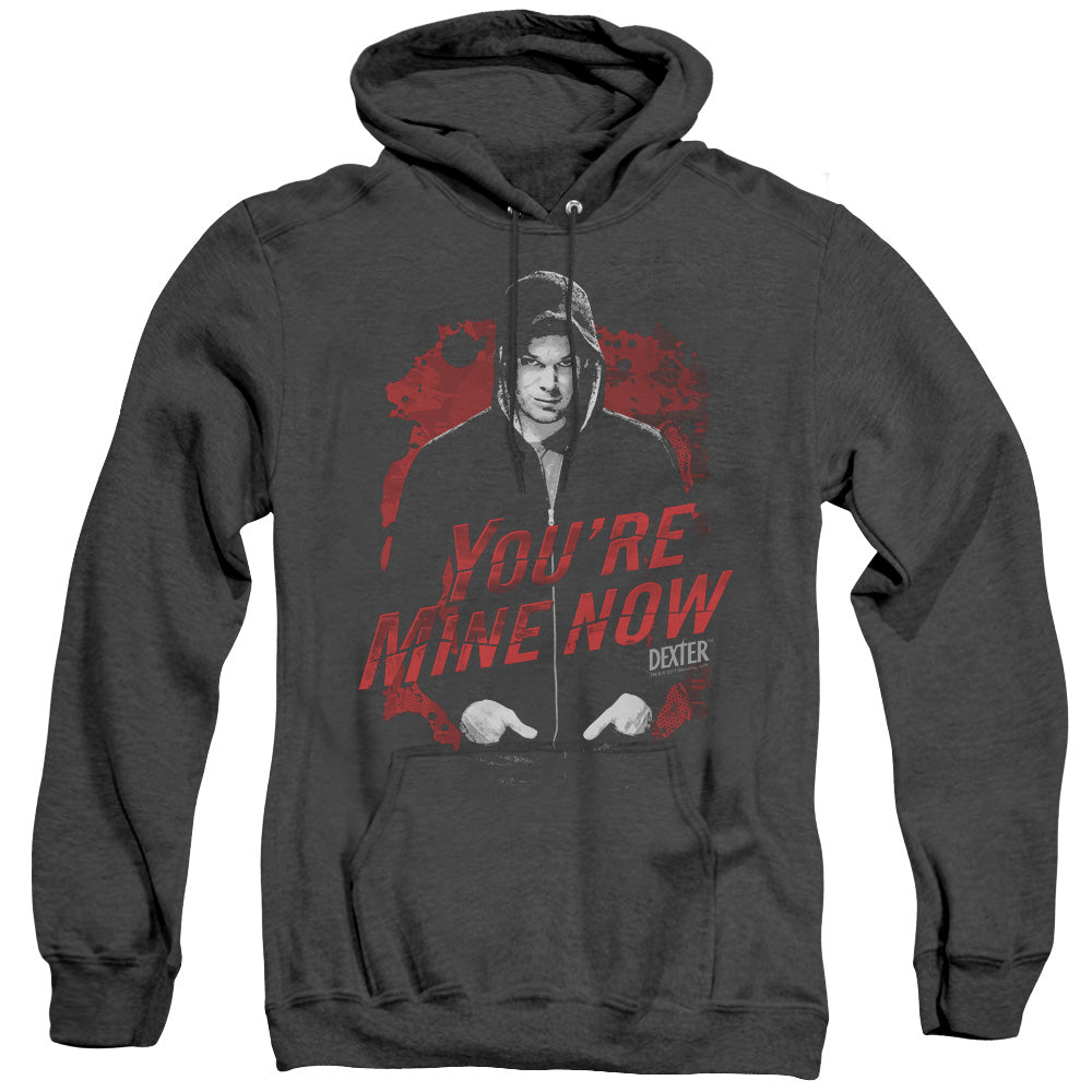 Dexter - Dark Passenger - Adult Heather Hoodie - Black
