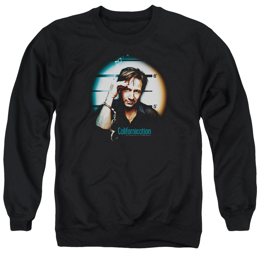 Californication - In Handcuffs - Adult Crewneck Sweatshirt - Black
