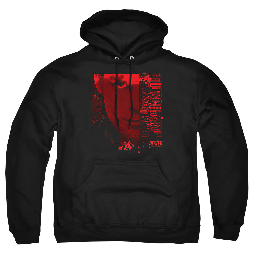 Dexter - Normal - Adult Pull-over Hoodie - Black