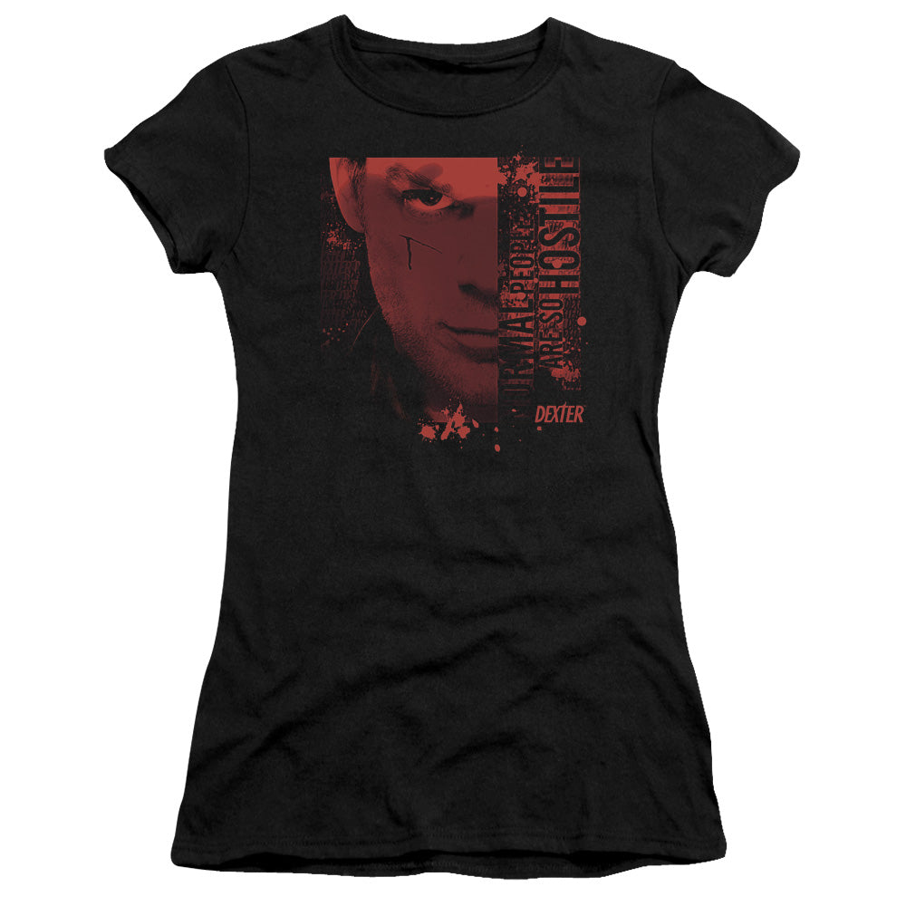 Dexter - Normal - Short Sleeve Junior Sheer - Black T-shirt