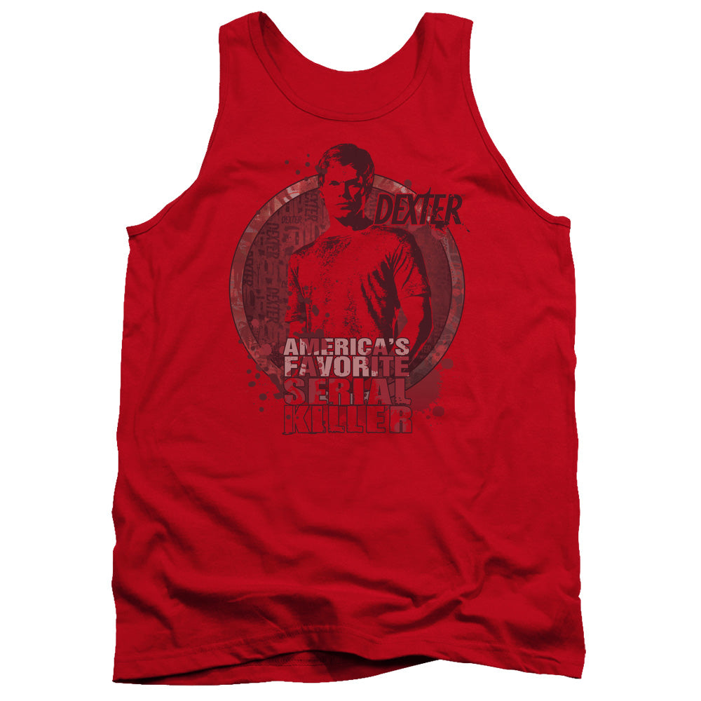 Dexter - Americas Favorite - Adult Tank - Red