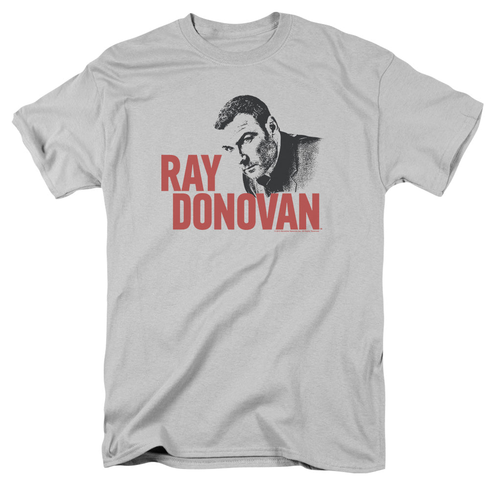Ray Donovan - Logo - Short Sleeve Adult 18/1 - Silver T-shirt