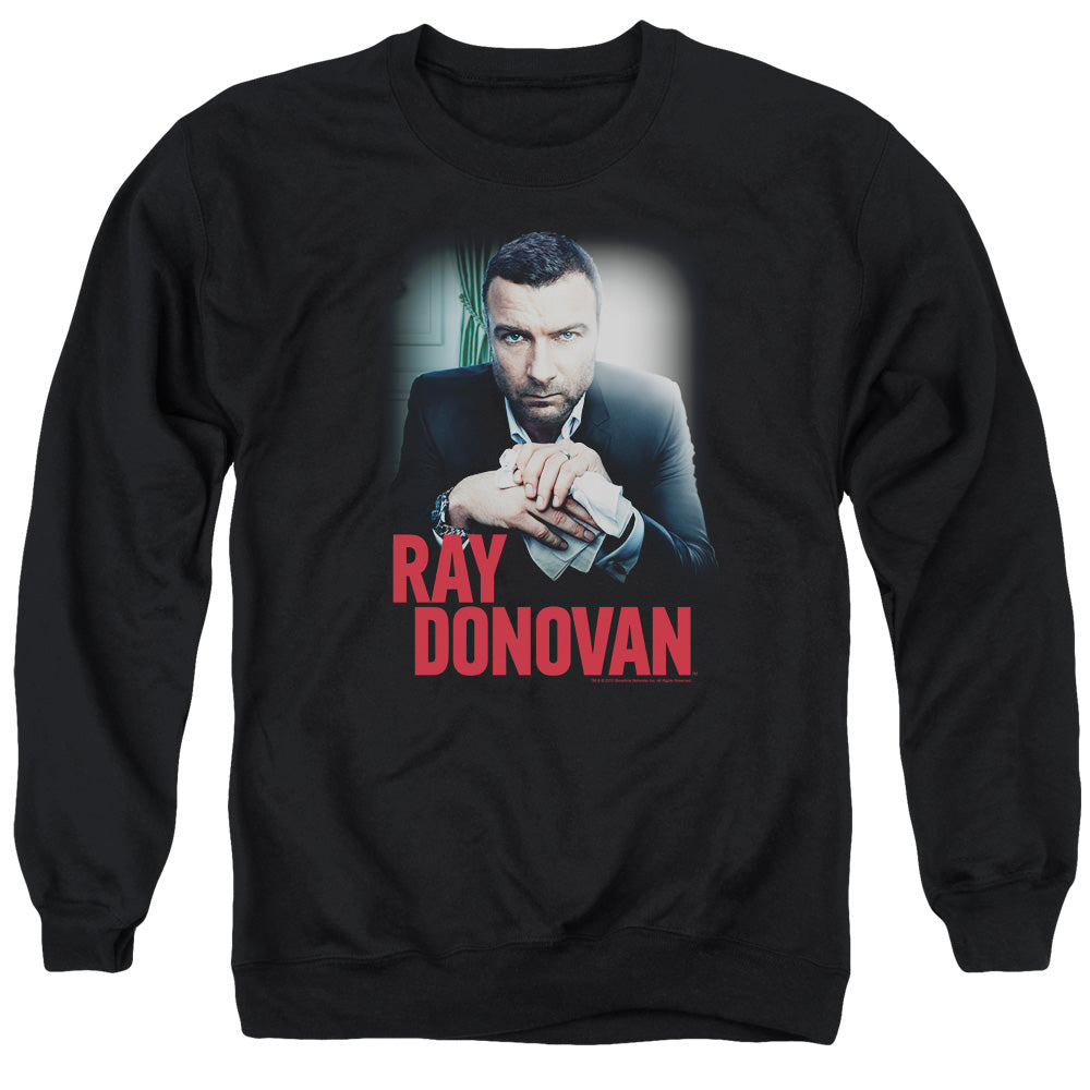 Ray Donovan - Clean Hands - Adult Crewneck Sweatshirt - Black