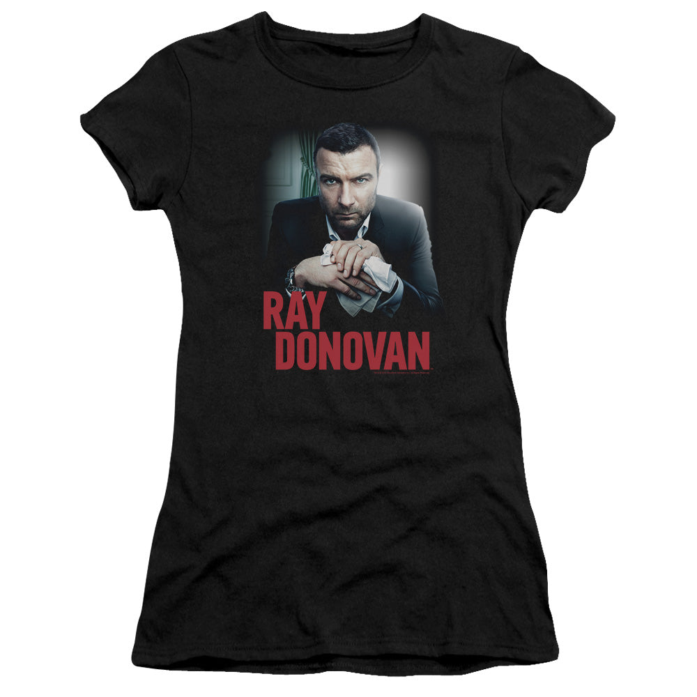 Ray Donovan - Clean Hands - Short Sleeve Junior Sheer - Black T-shirt