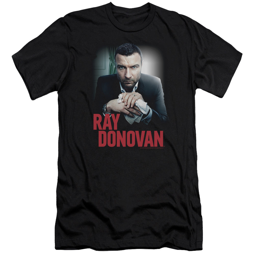 Ray Donovan - Clean Hands - Short Sleeve Adult 30/1 - Black T-shirt