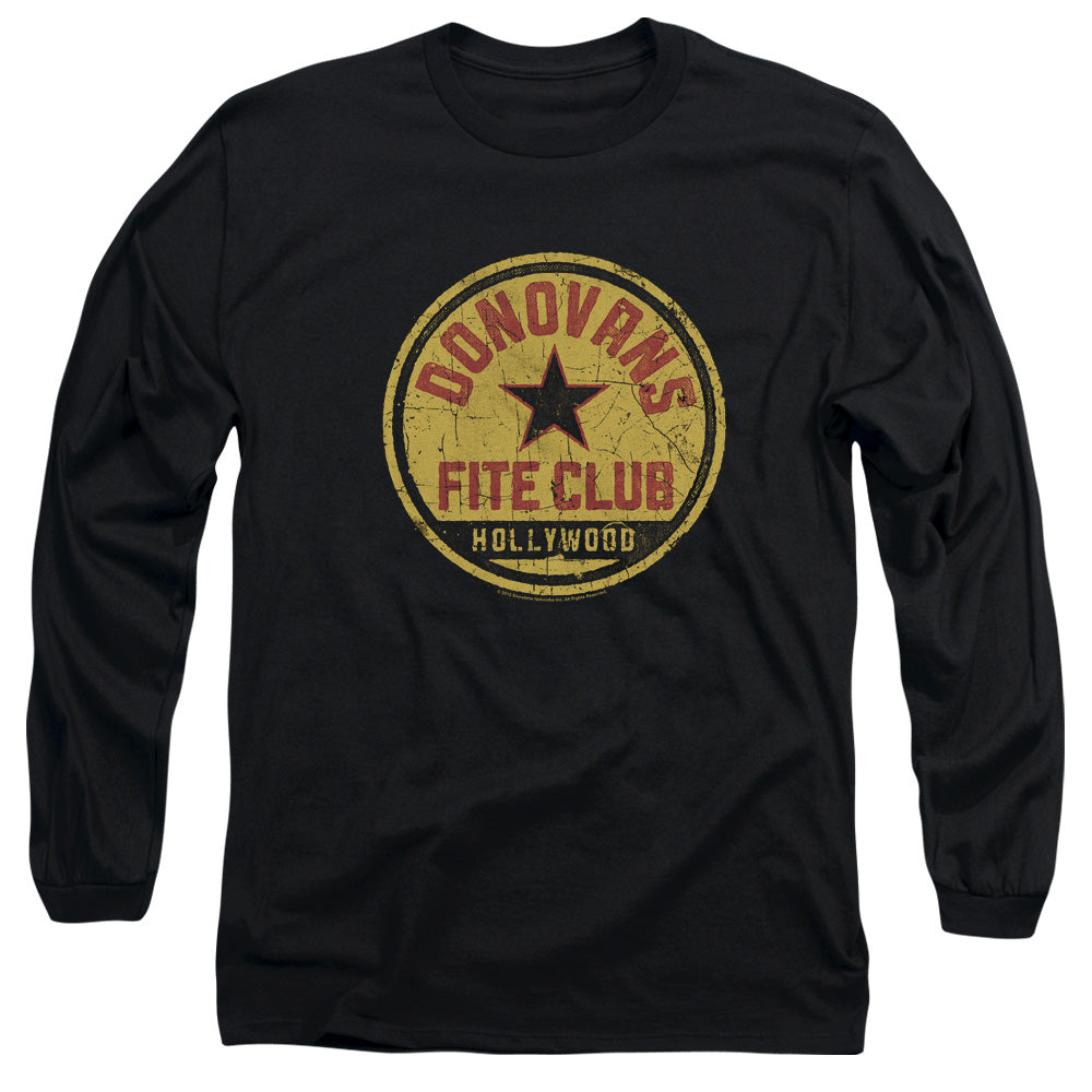 Ray Donovan - Fite Club - Long Sleeve Adult 18/1 - Black T-shirt
