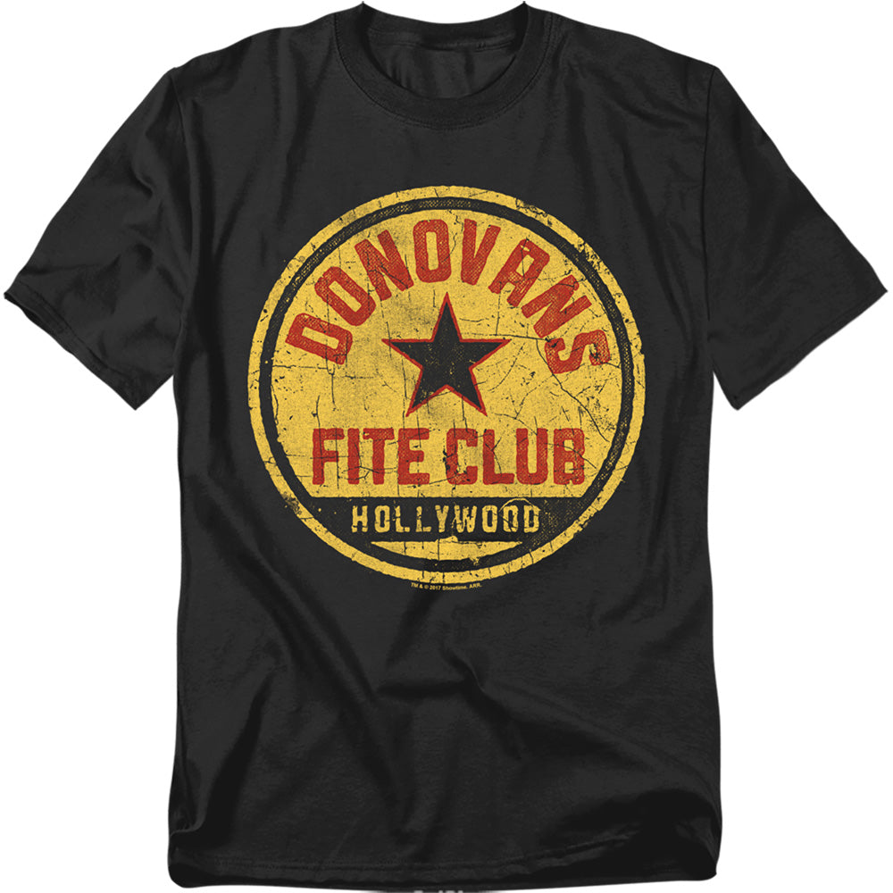 Ray Donovan - Fite Club - Short Sleeve Adult 18/1 - Black T-shirt