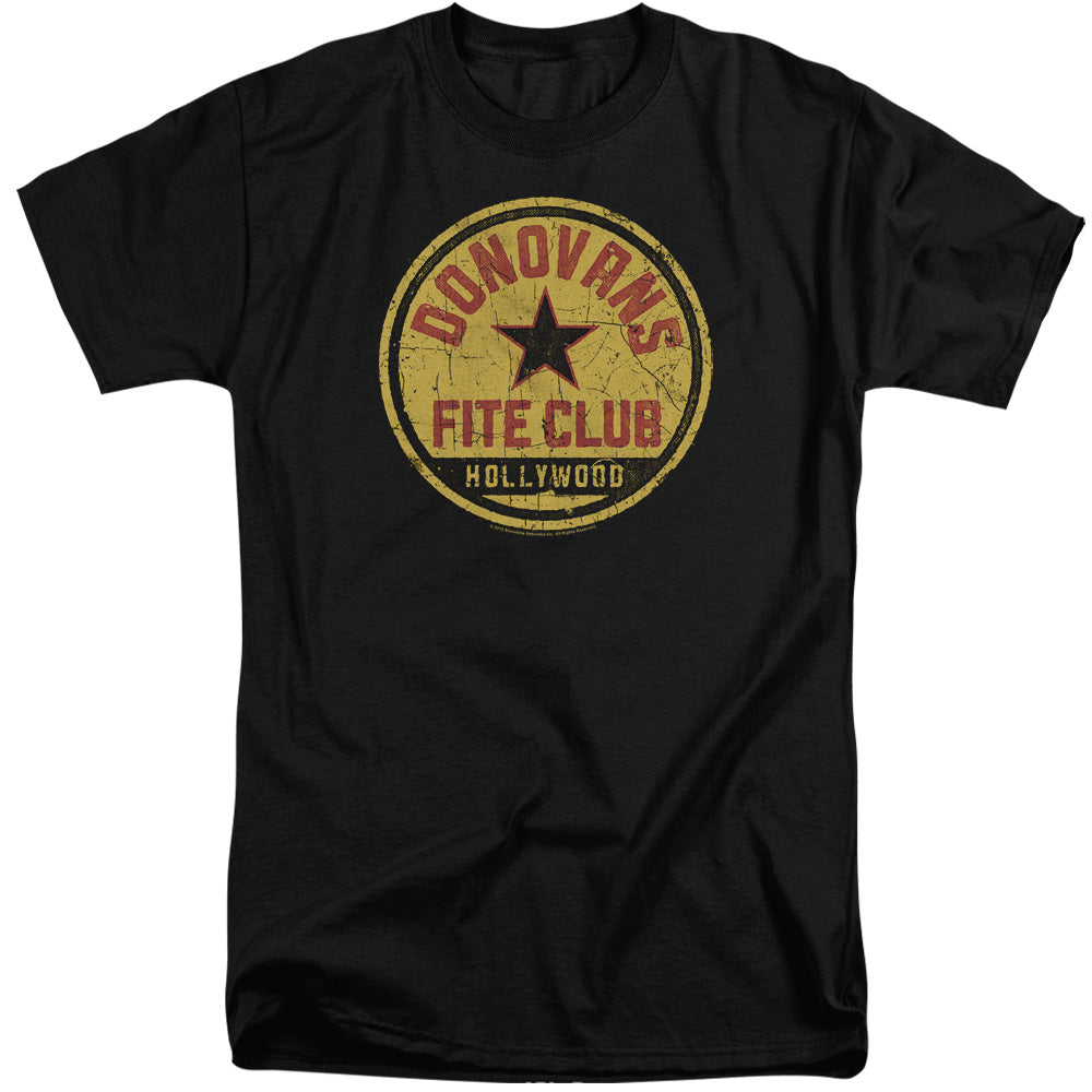 Ray Donovan - Fite Club - Short Sleeve Adult Tall - Black T-shirt