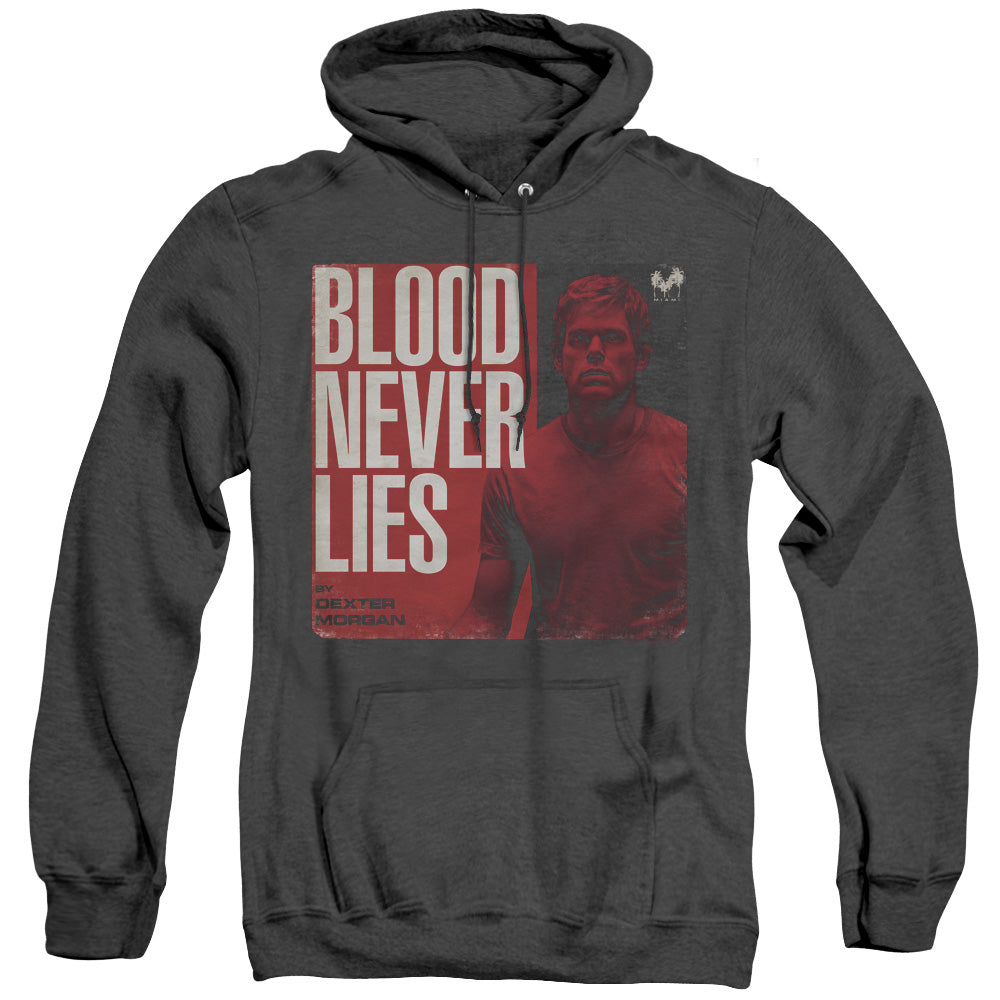 Dexter - Cover - Adult Heather Hoodie - Black