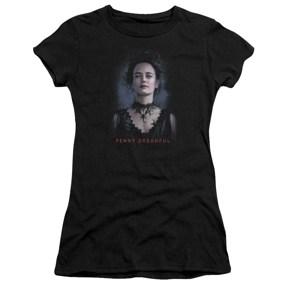 Penny Dreadful - Vanessa - Short Sleeve Junior Sheer - Black T-shirt