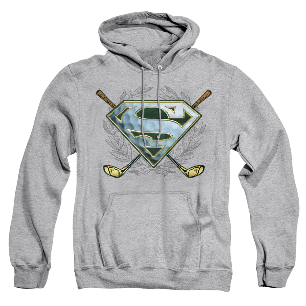 Superman - Fore! - Adult Pull-over Hoodie - Athletic Heather