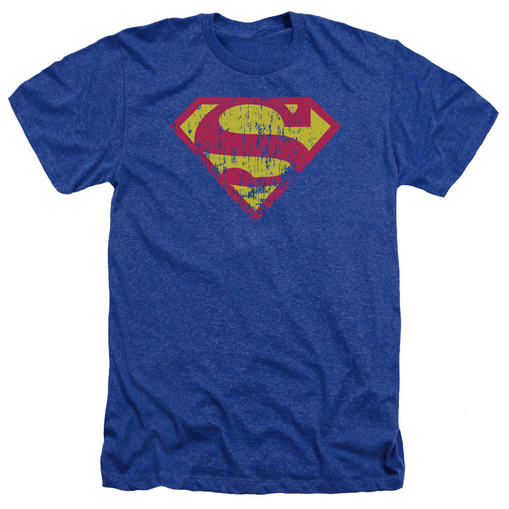 Superman Classic Logo Distressed-adult