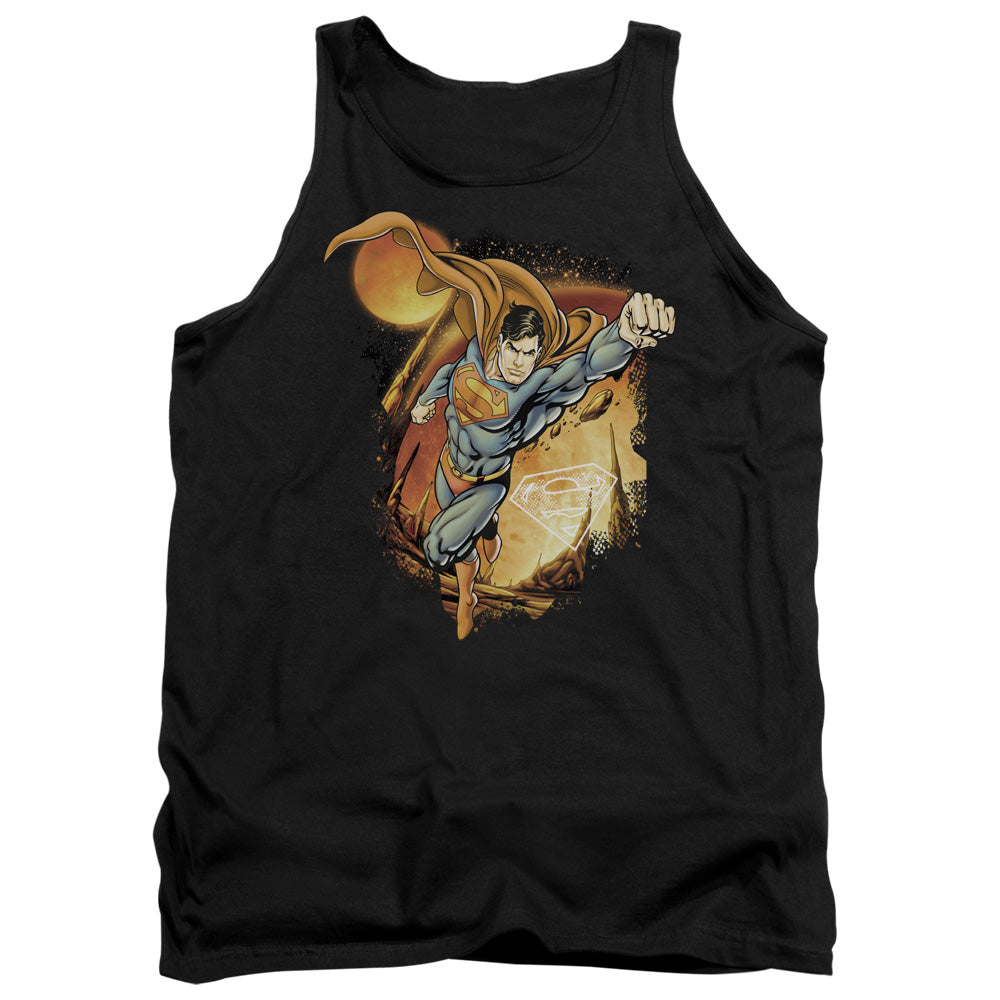 Superman - Last Sons - Adult Tank - Black