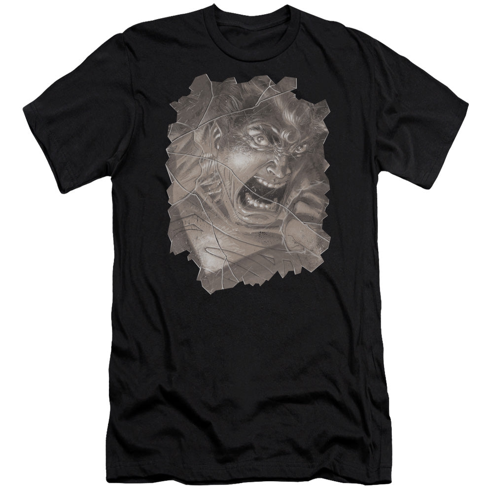 Superman - Action #840 Cover-premuim Canvas Adult Slim Fit 30/1 - Black