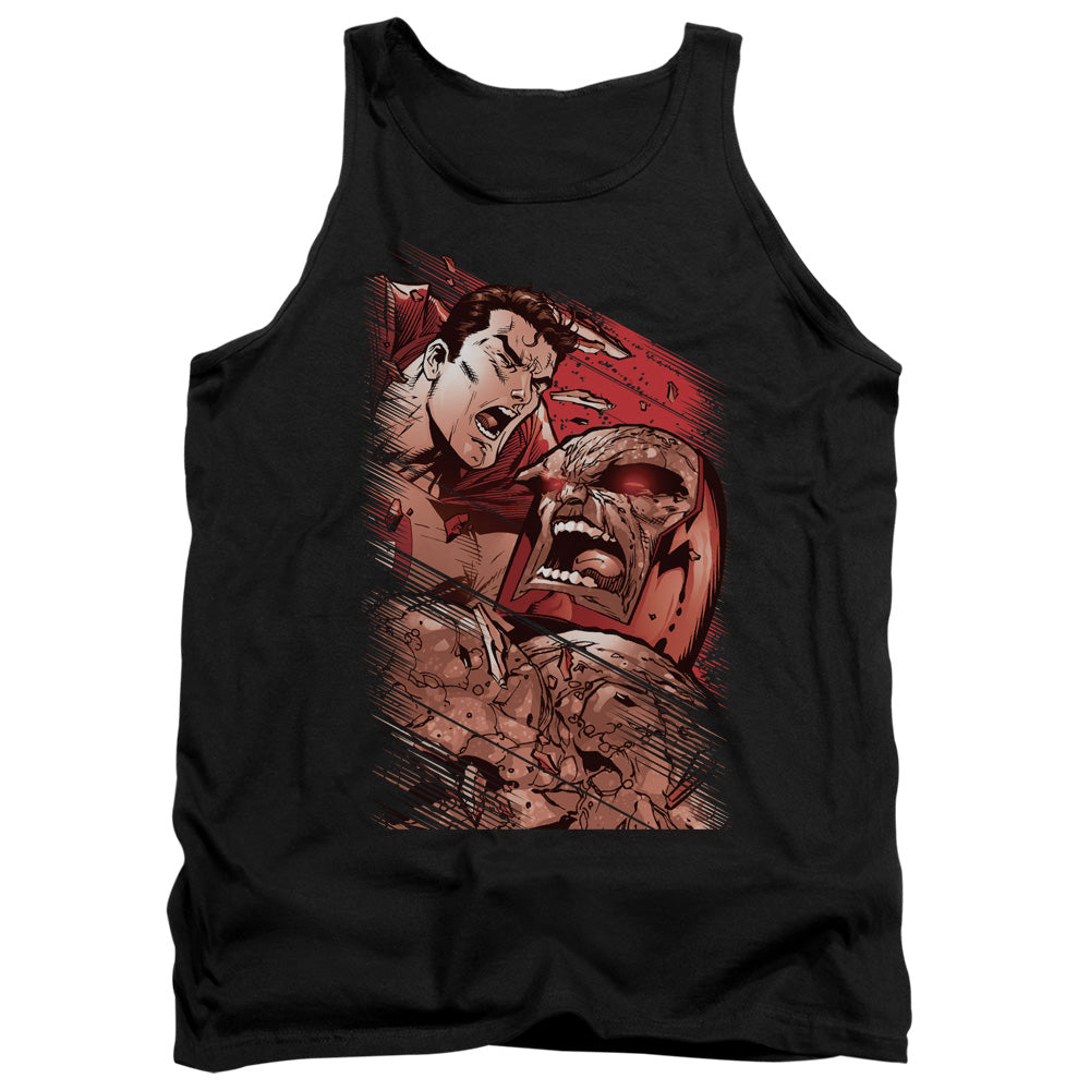 Superman - Supes Vs Darkseid - Adult Tank - Black