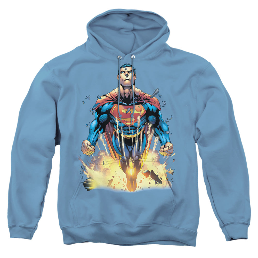 Superman #224 Cover - Adult Pull-over Hoodie - Carolina Blue
