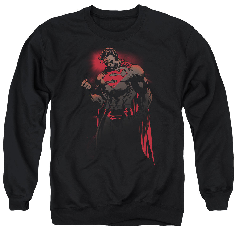 Superman - Red Son - Adult Crewneck Sweatshirt - Black