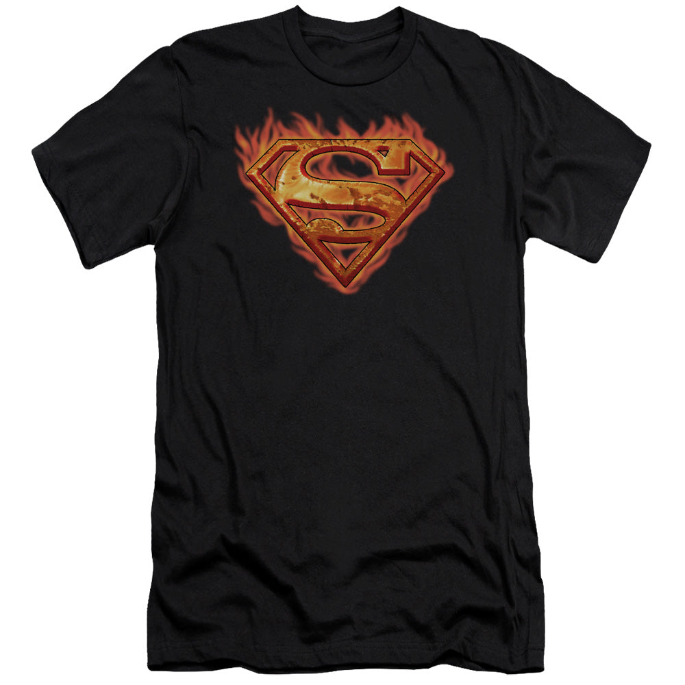 Superman - Hot Metal-premuim Canvas Adult Slim Fit 30/1 - Black