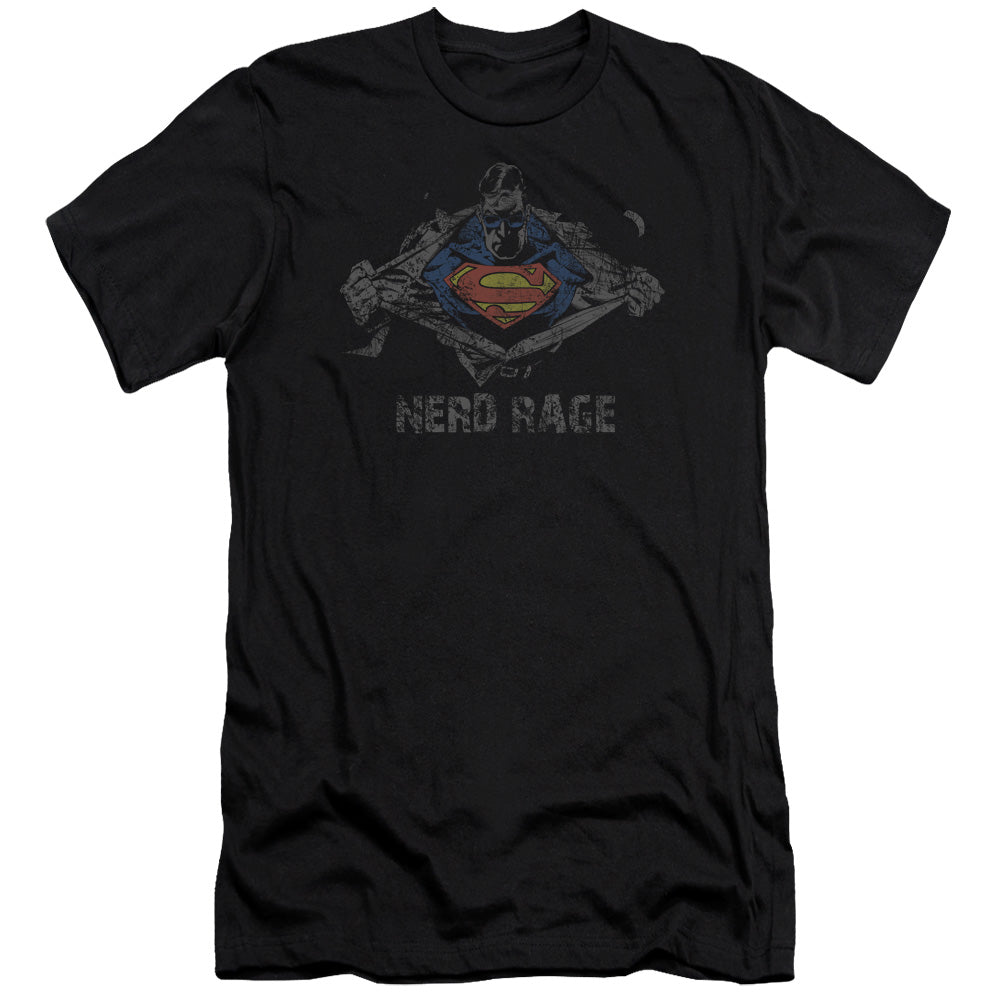 Superman Nerd Rage-premuim Canvas Adult Slim
