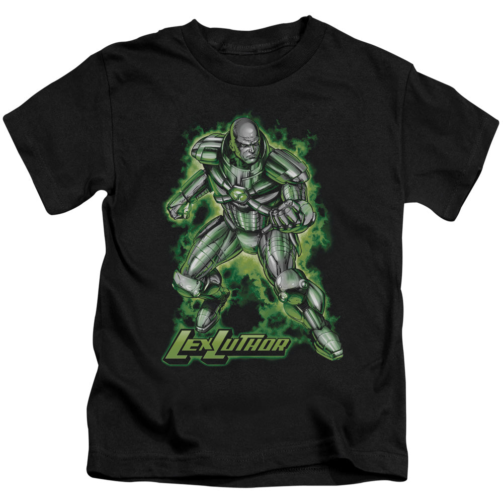 SUPERMAN KRYPTONITE POWERED - S/S JUVENILE 18/1 - BLACK - T-Shirt