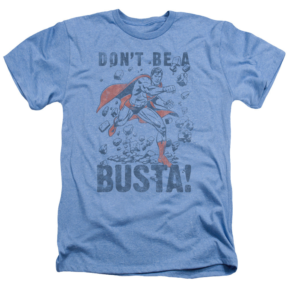 Superman - Busta - Adult Heather - Light Blue