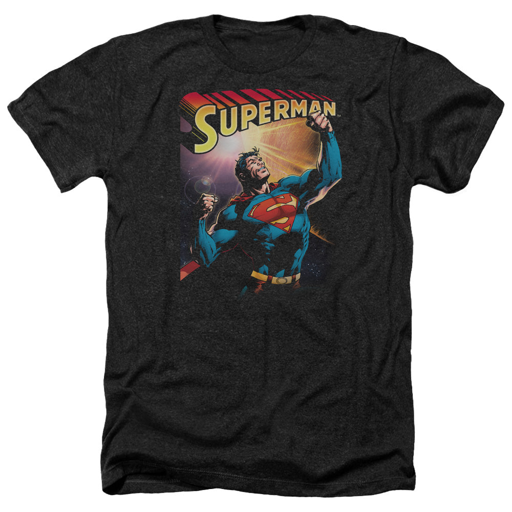 Superman - Victory - Adult Heather-black